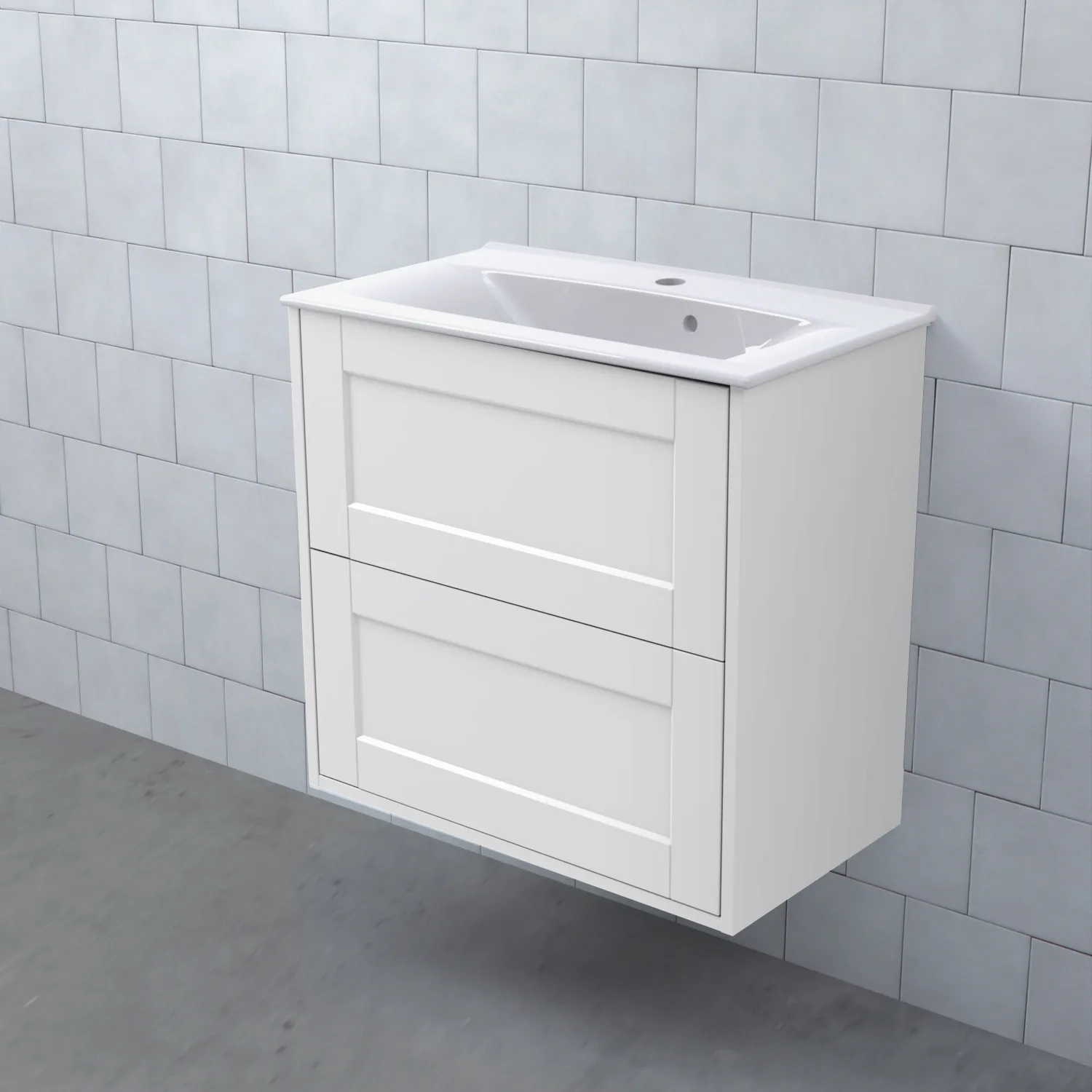 MEJDA Kommod Hög 60-35 Dälja Vit BxHXD: 598x572x365 mm, Dälja Vit
