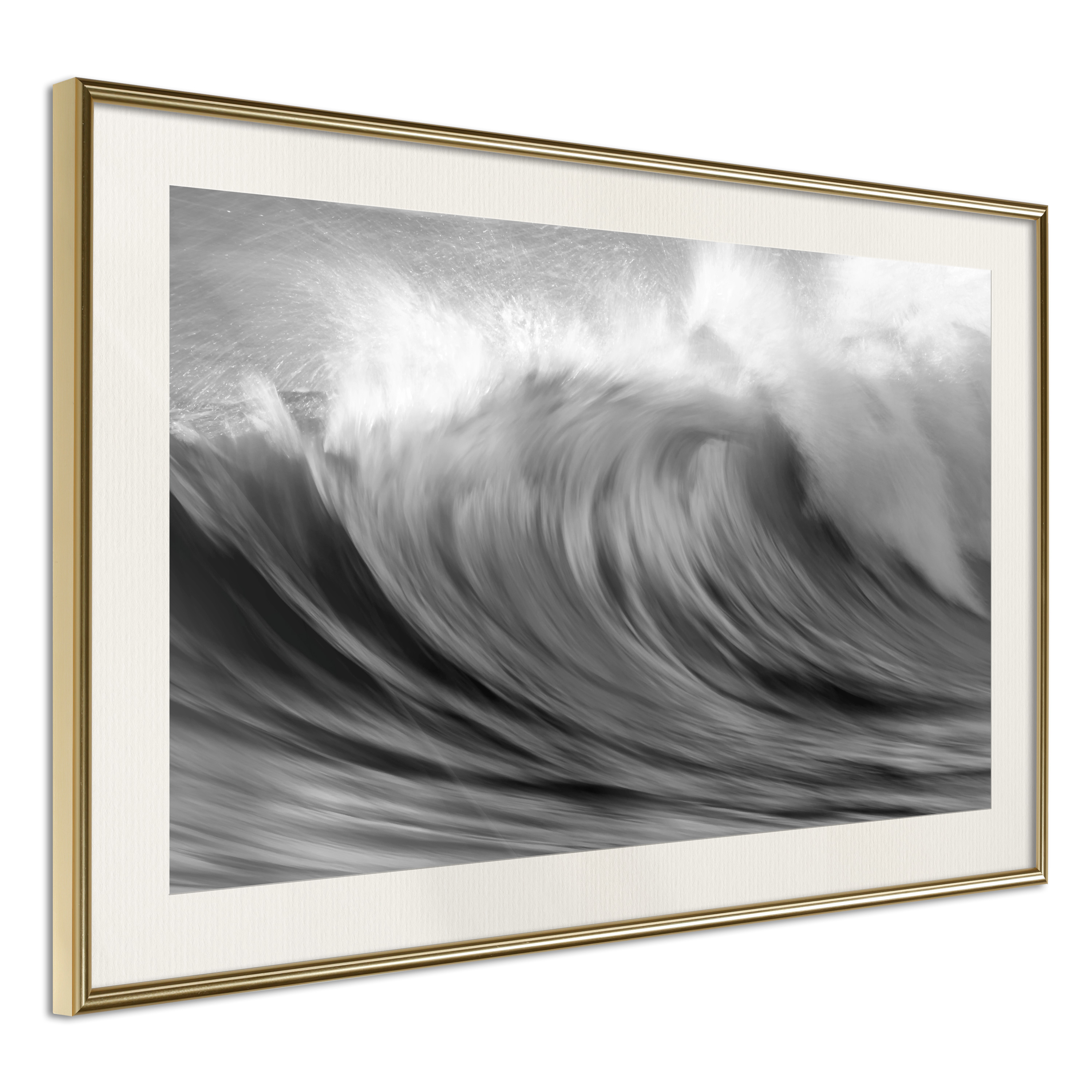 Affisch - Surfers Paradise [Poster] 30x20 Guld ram med passepartout, 30x20 cm