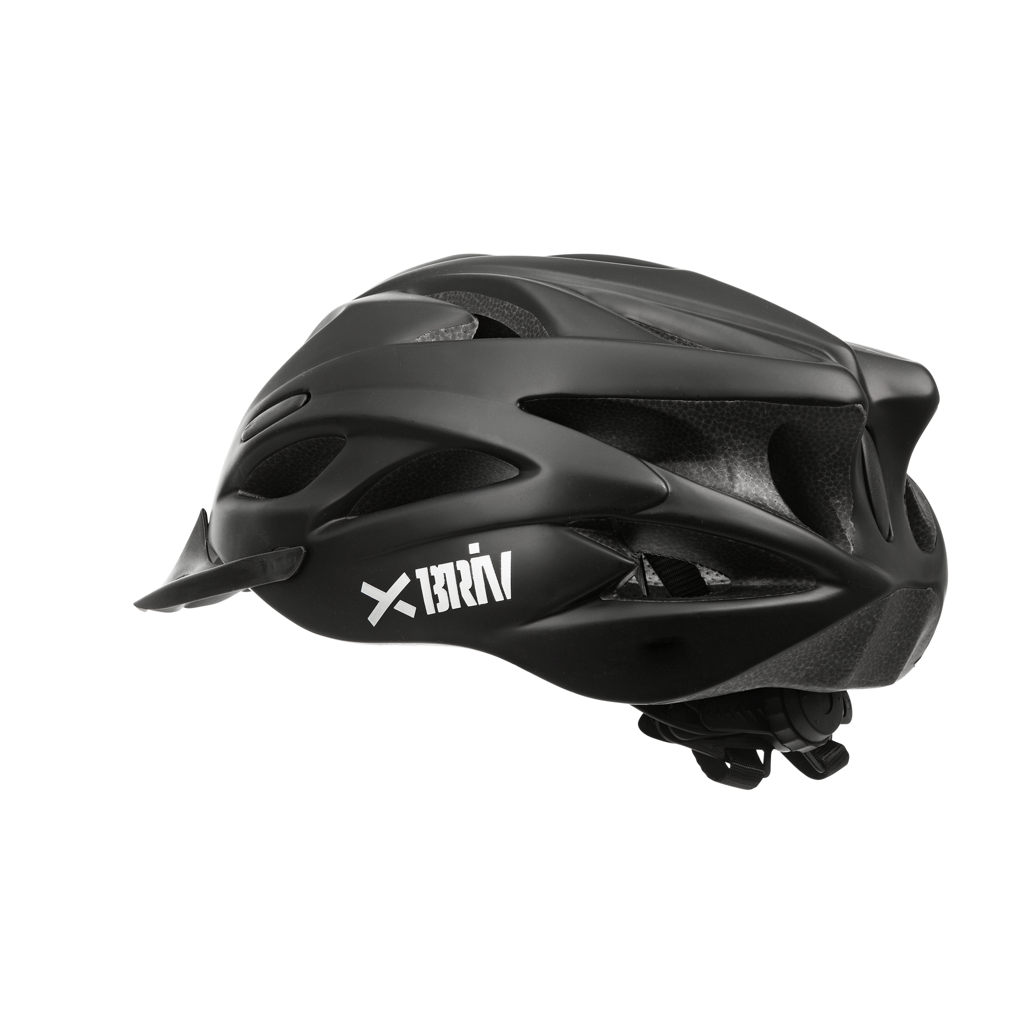 Cykelhjälm Briv Inmold Std Mattsvart Large