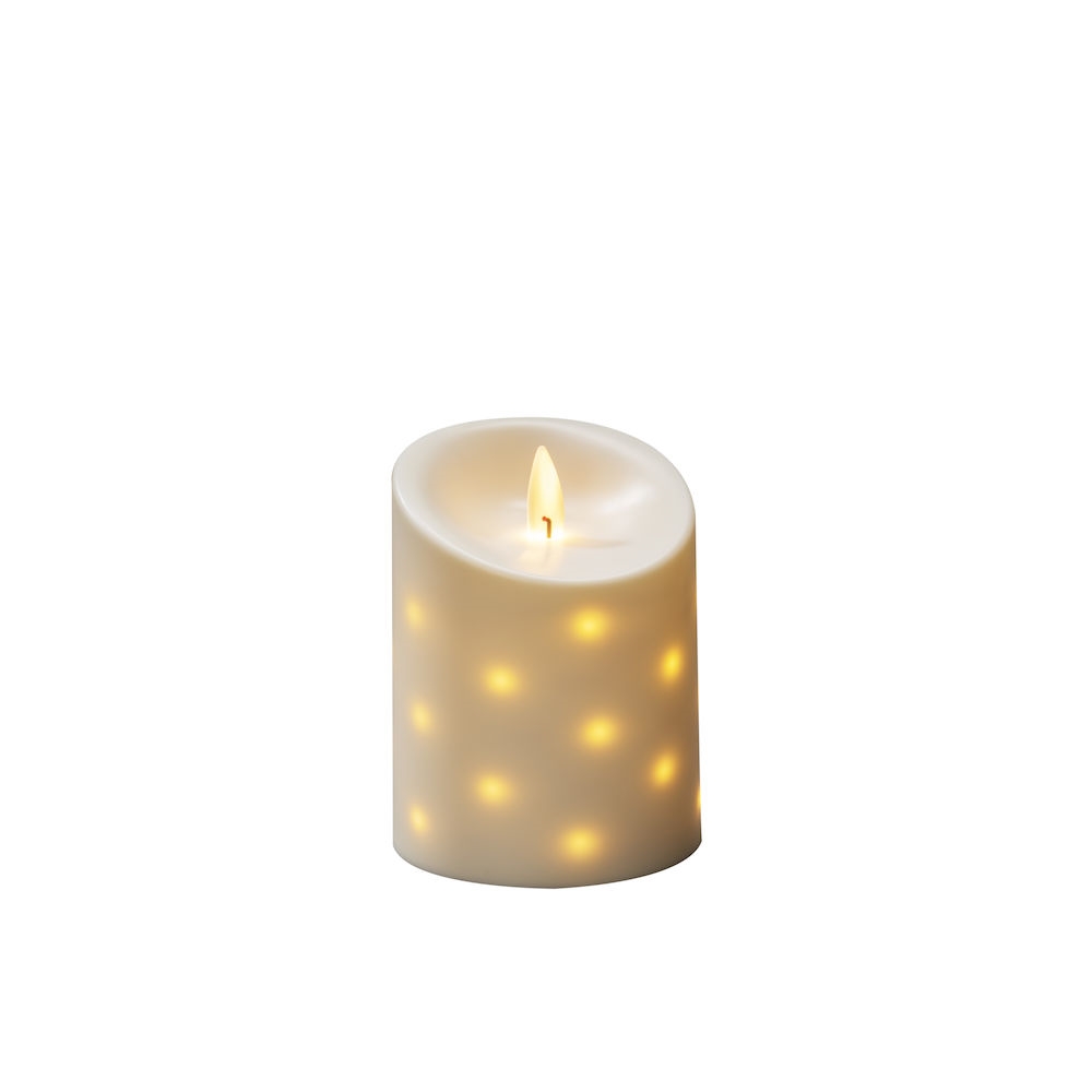 Batteriljus Gnosjö Konstsmide 10,5x13,7 cm LED