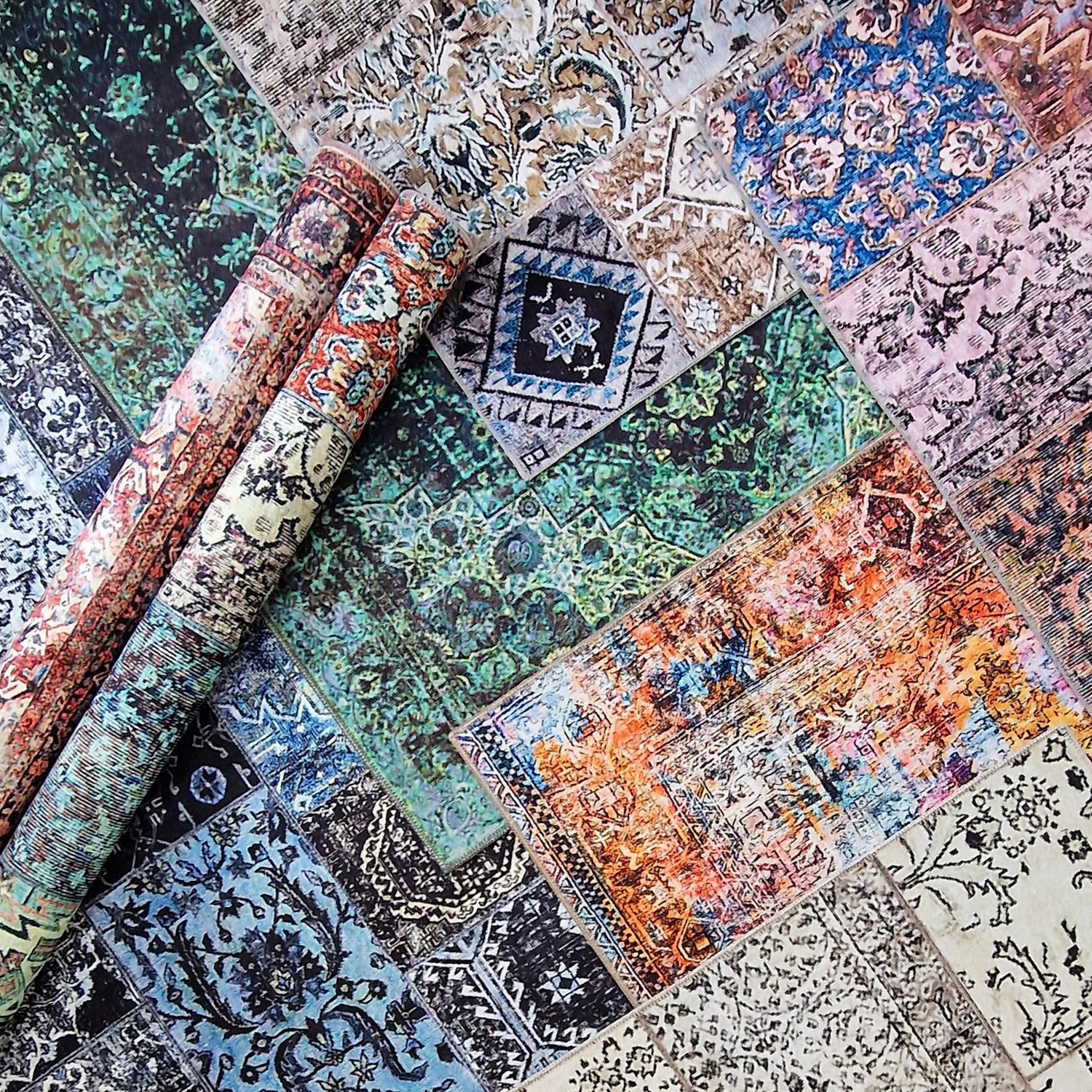 Chenillematta KM Carpets Shiraz Patina