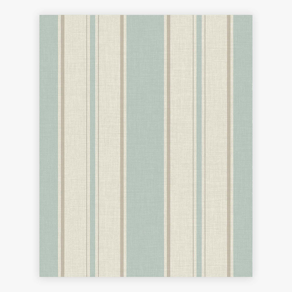 Tapet NEXT Country Stripe Duck Egg