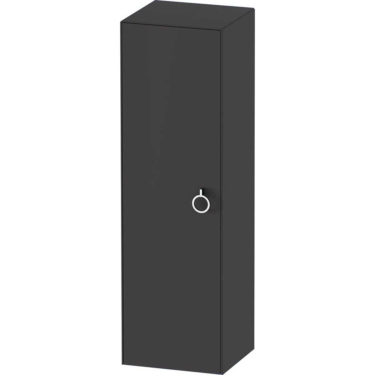 Halvhögt Grafit Satin matt 400x360mm Färg: Grafit, Yta: Satin Matt, Hägning: Vänster