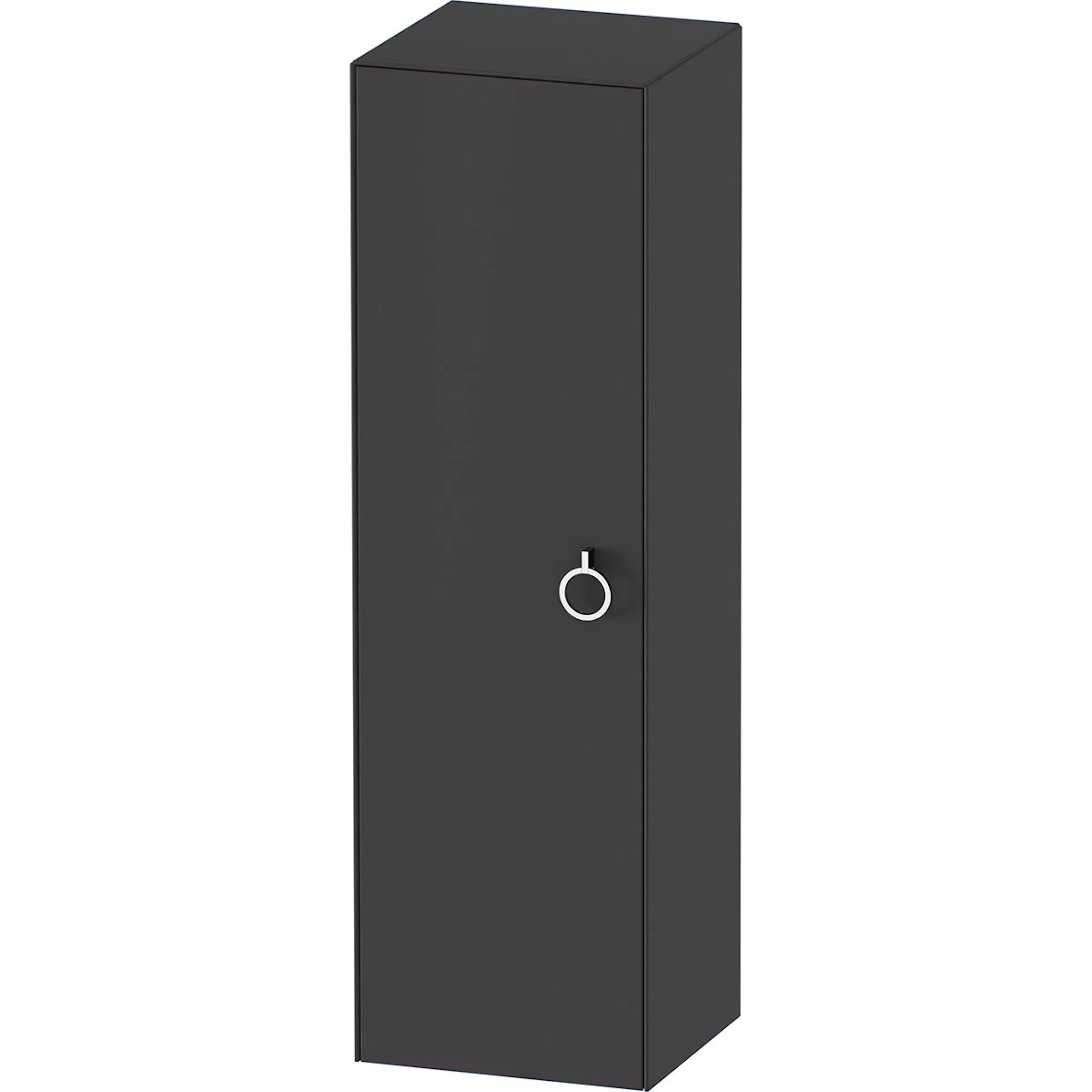 Halvhögt Grafit Satin matt 400x360mm Färg: Grafit, Yta: Satin Matt, Hägning: Vänster
