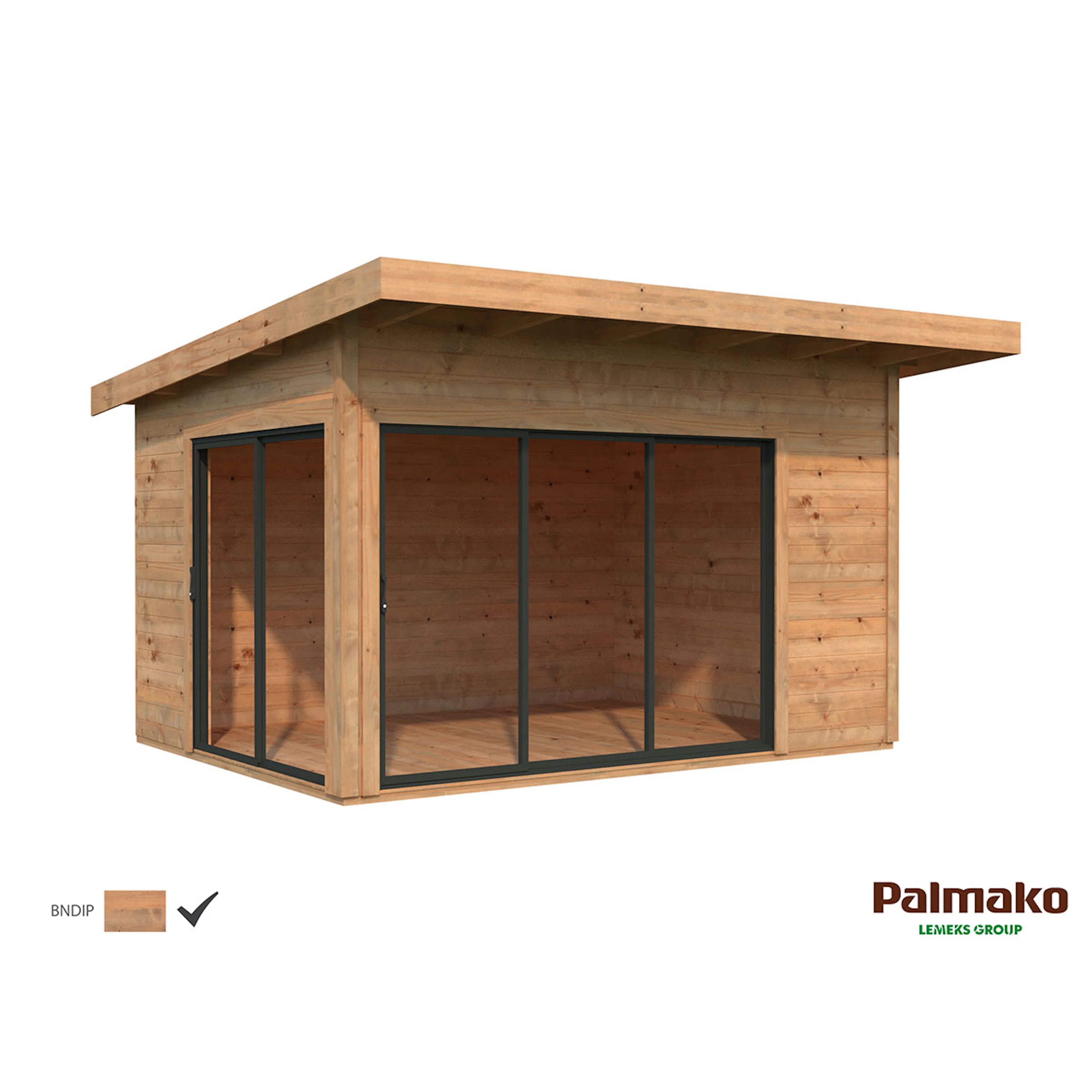 Stuga Palmako Andrea 11,7 m2 (inv. 11,2 m2)