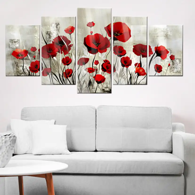 Akrylglastavla Arkiio Scarlet Field