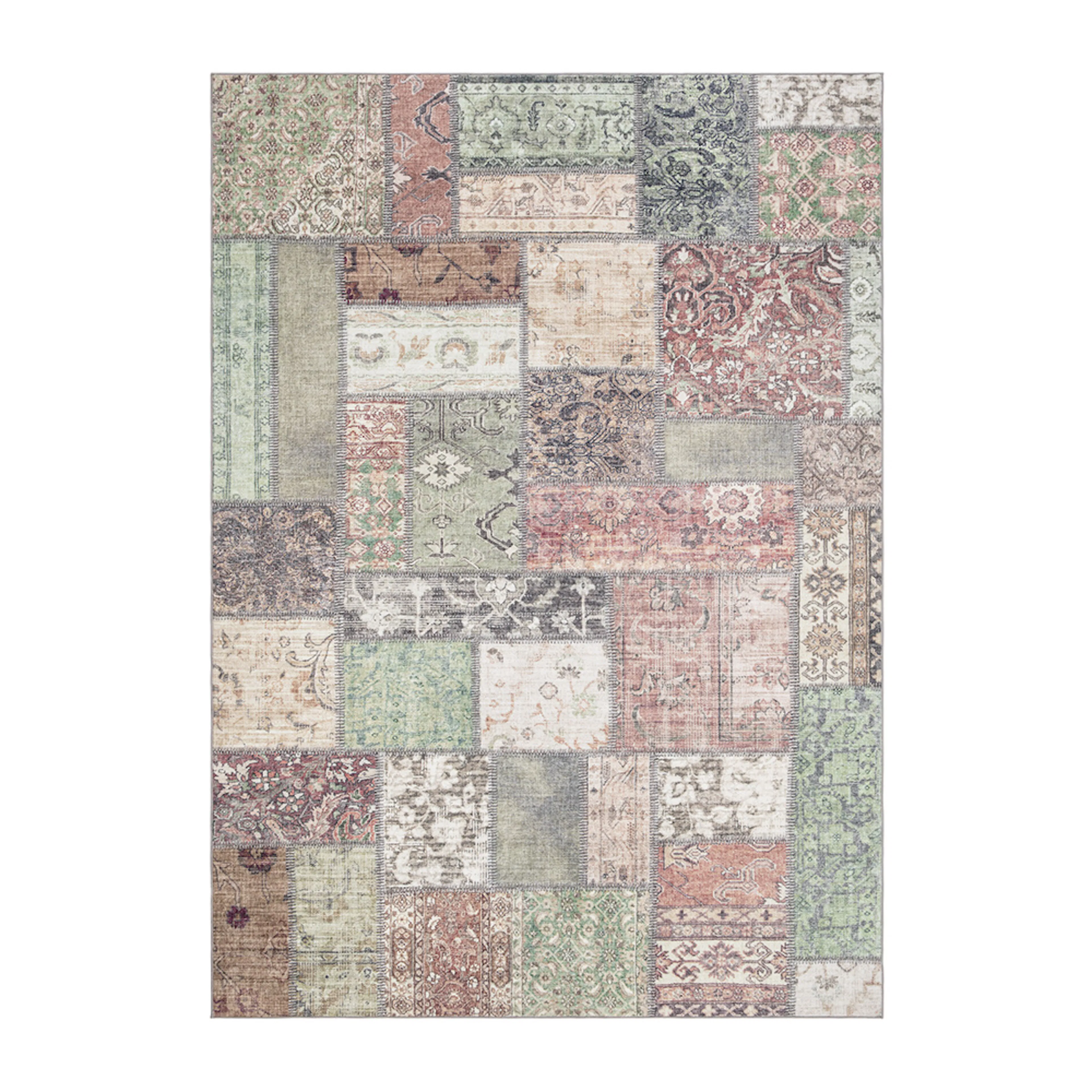 Flatvävd KM Carpets Tarfaya Patch