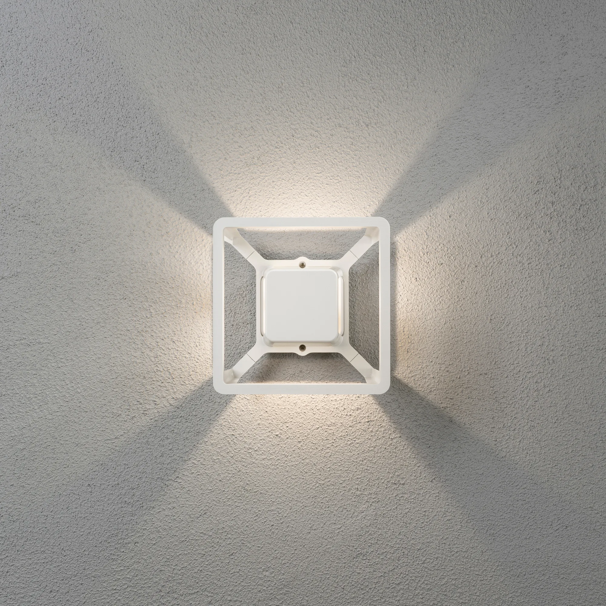 Vägglykta Gnosjö Konstsmide Pescara Ram LED 3W