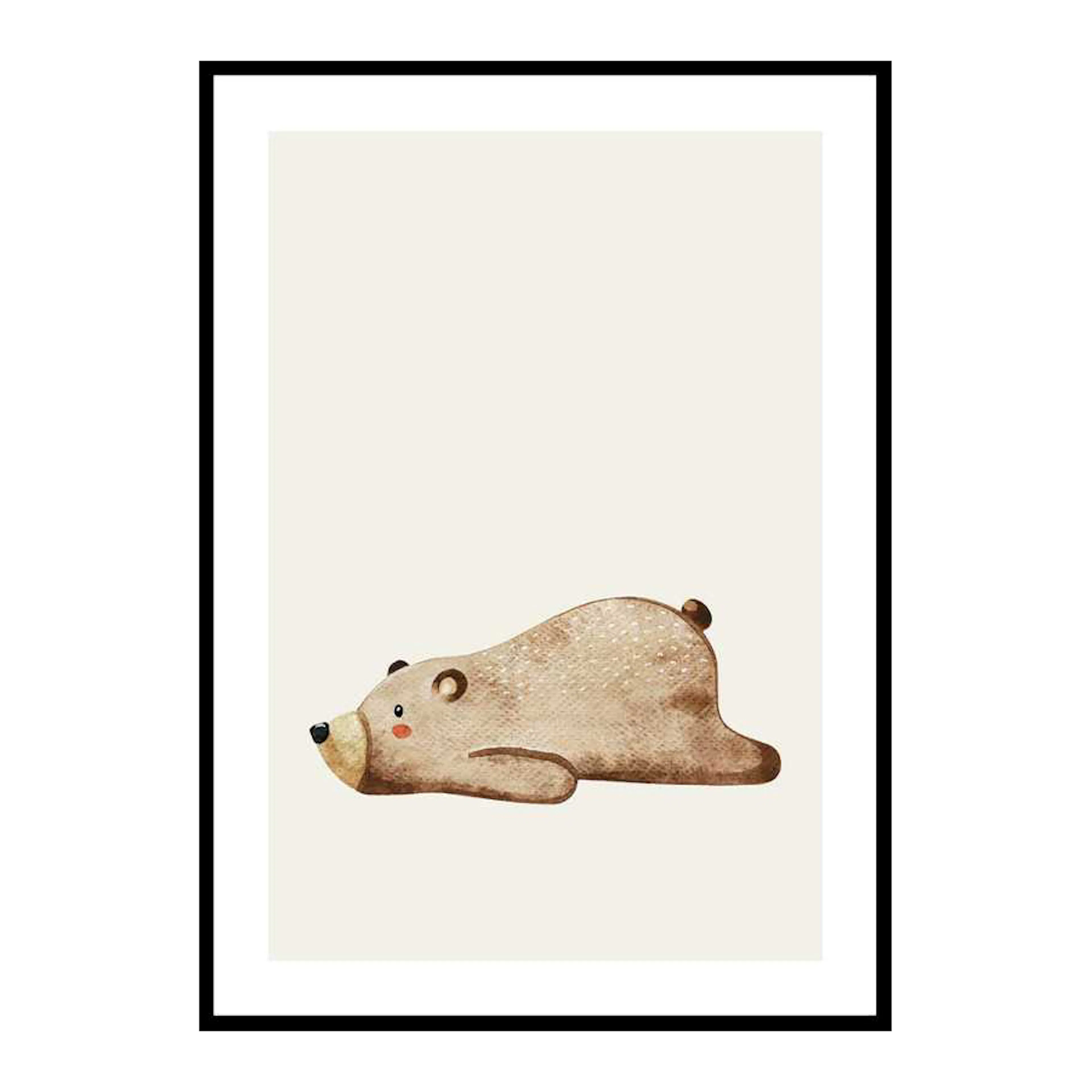 Lazy Bear 50x70 cm