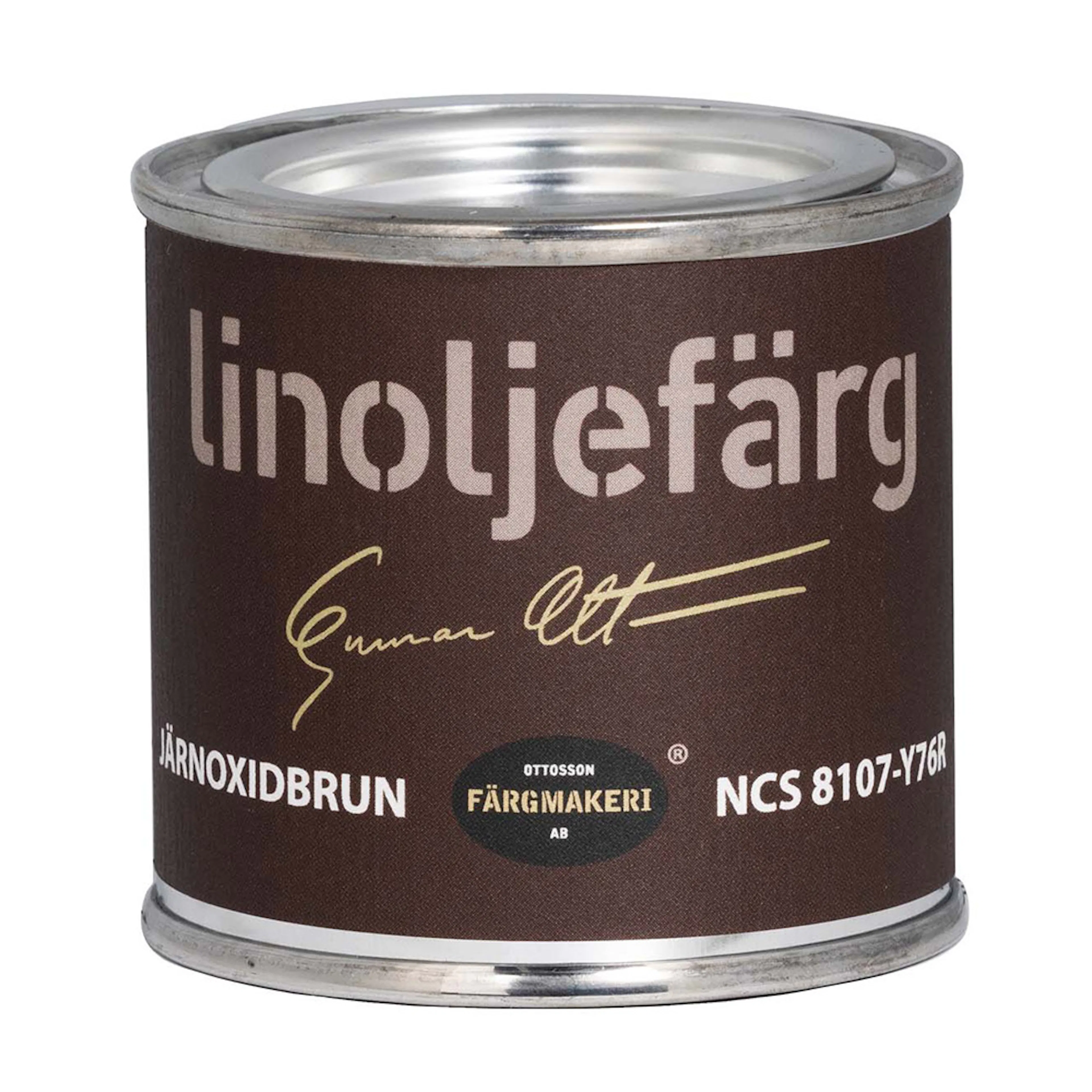 Linoljefärg Ottosson Järnoxidbrun