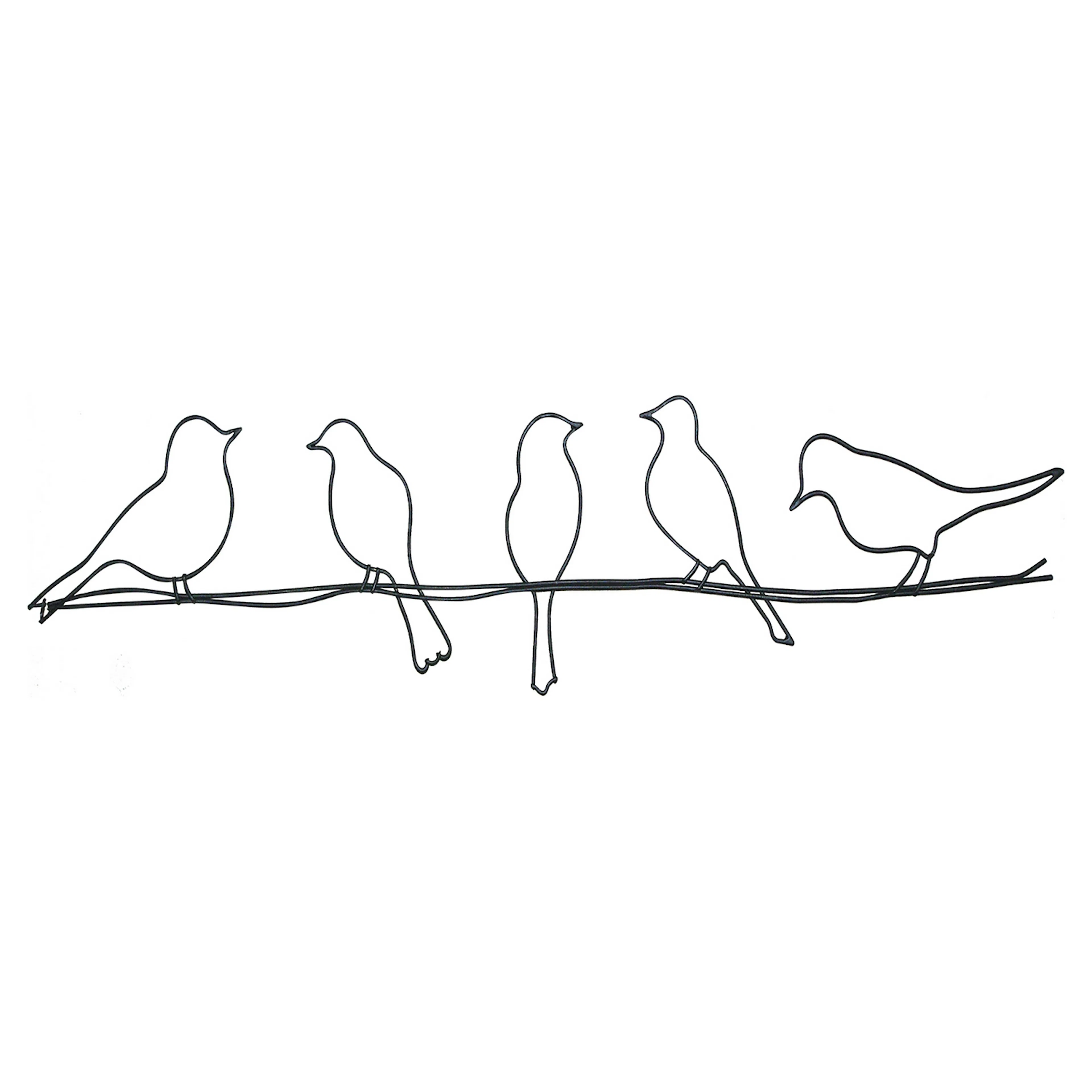 Metallkonst Art for the Home Fågel