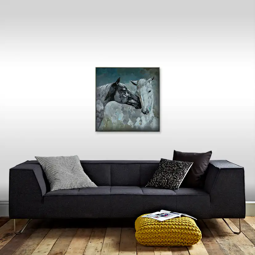 Tavla Art For The Home Wild Horses