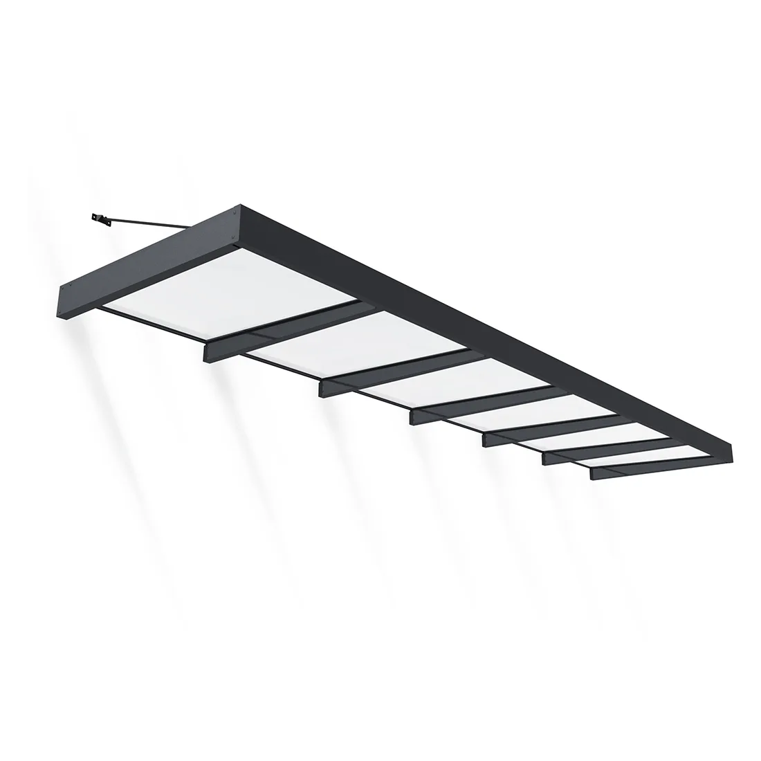 Entrétak Canopia by Palram Sophia XL Grå Klar 1,4 X 6 m