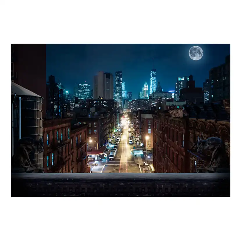Fototapet Arkiio Självhäftande Sleepy New York