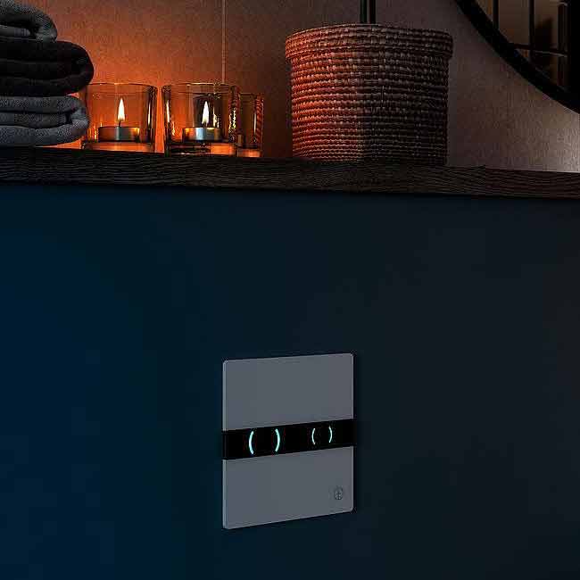 Spolknapp Gustavsberg Sensorstyrd för WC-fixtur Triomont XS Vit