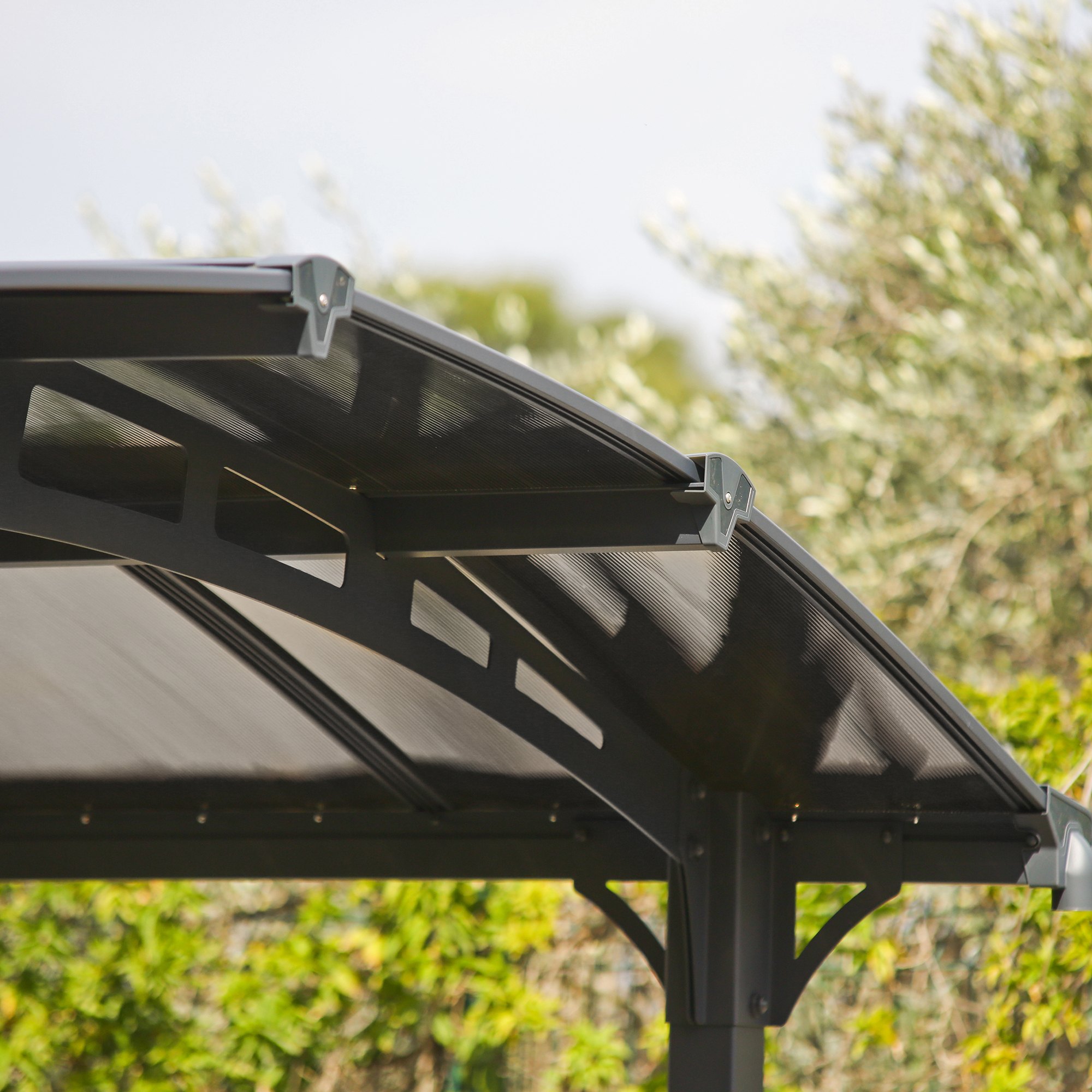 Carport Canopia by Palram Alpine I Metall För Husbil 3,6x11 m