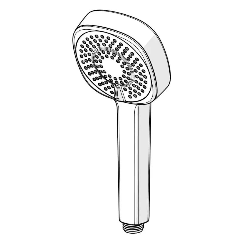 Handdusch Oras Apollo Style ECO med 3 Strållägen