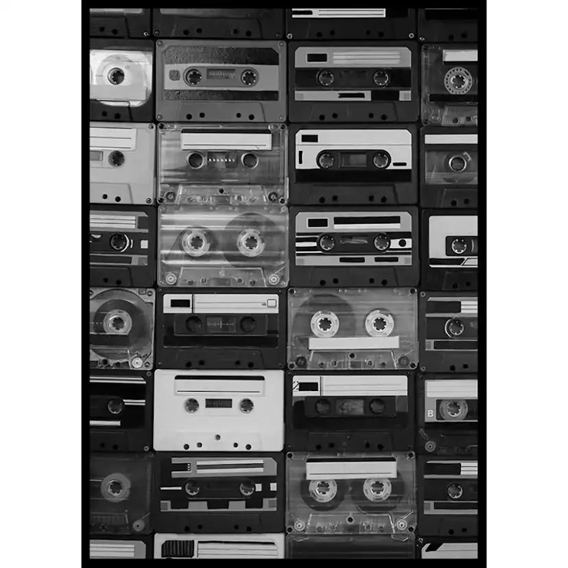 Poster Gallerix Cassette Tapes No2