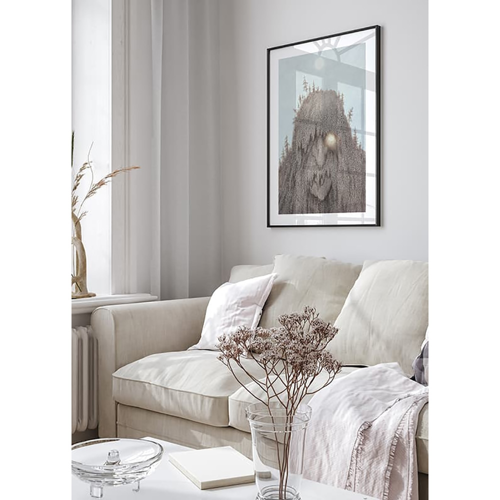 Poster Gallerix Skogstroll By Theodor Kittelsen