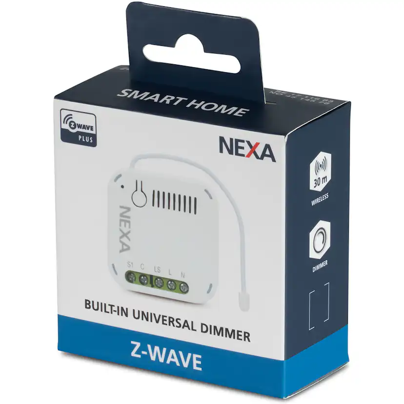 Inbyggnadsmottagare Nexa ZBD-110 Dimmer