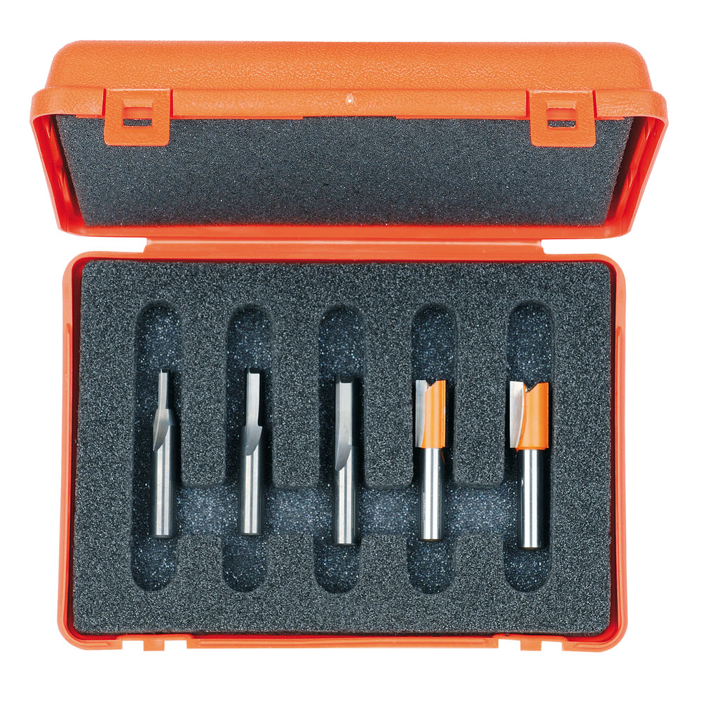 Frässet CMT Orange Tools 5 delar 911 44298 mm