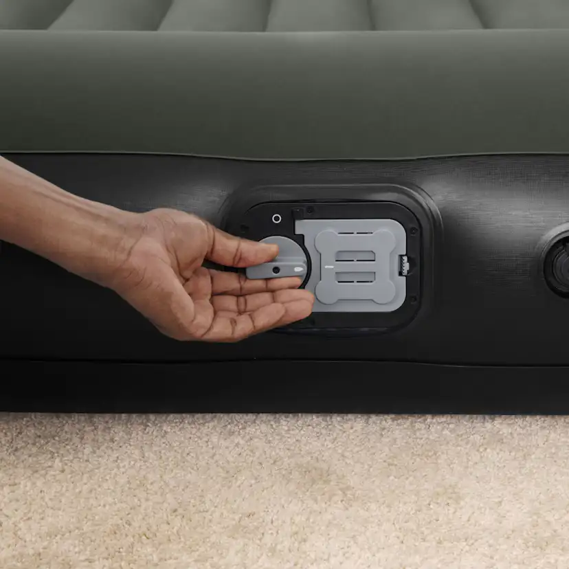 Uppblåsbar madrass Bestway Inbyggd Batteridriven Pump Tritech Airbed
