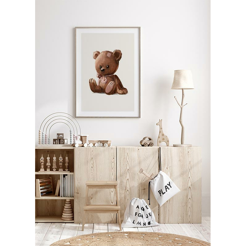 Poster Gallerix Brown Teddy