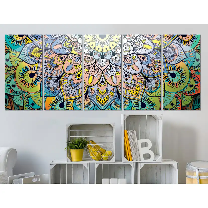 Tavla Arkiio Mandala Peacock's Tail