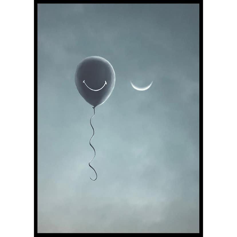 Poster Gallerix Smiling Balloon