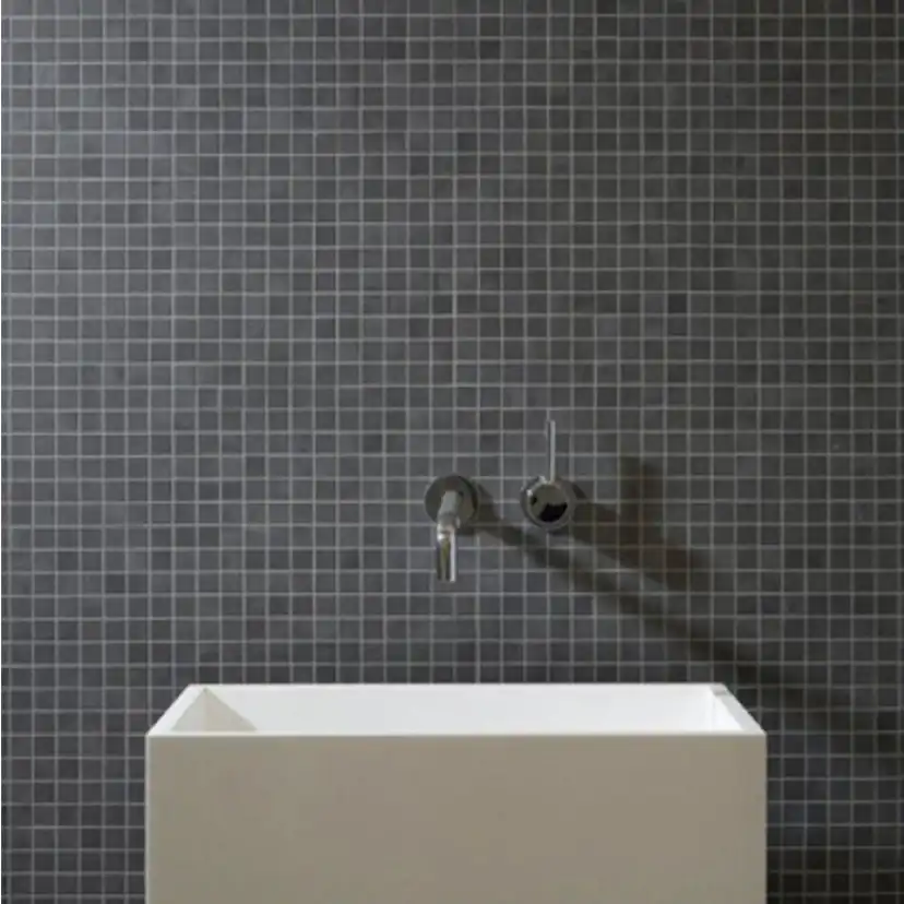 Provbit Mosaik Keope Back Anthrazite 27x27 mm, 300x300 mm