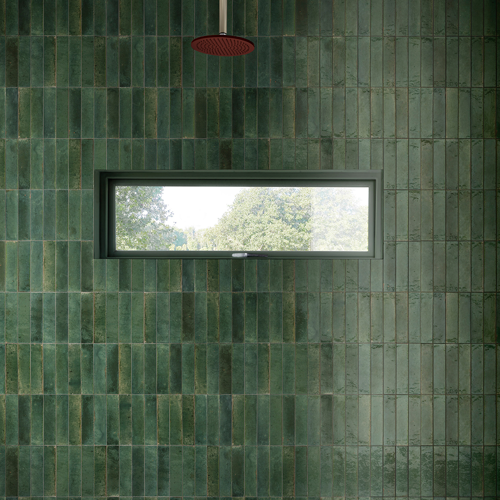 Klinker Lhådös Monza Green 6x24 cm
