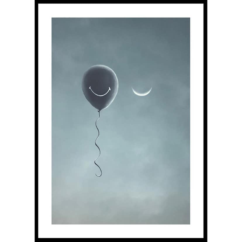 Poster Gallerix Smiling Balloon