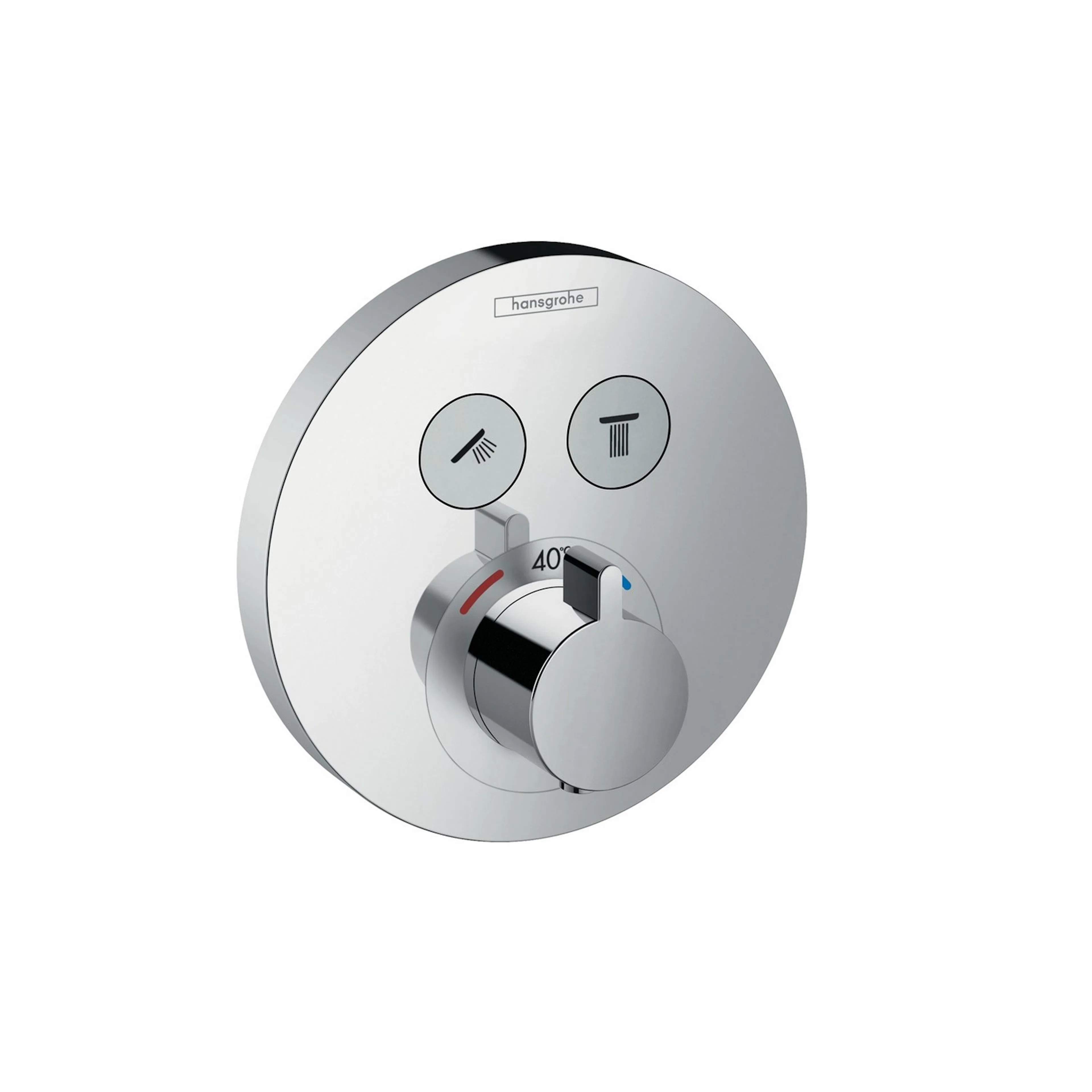 Duschblandare Hansgrohe ShowerSelect S 2-utlopp Knopp