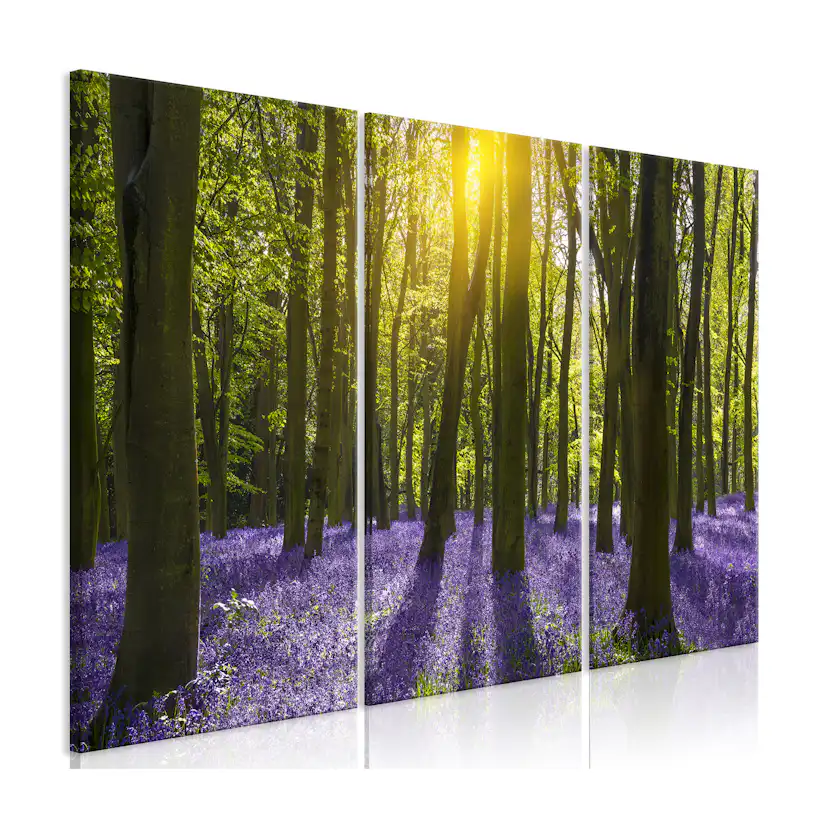 Tavla Arkiio Hyacinth Field 3 delar