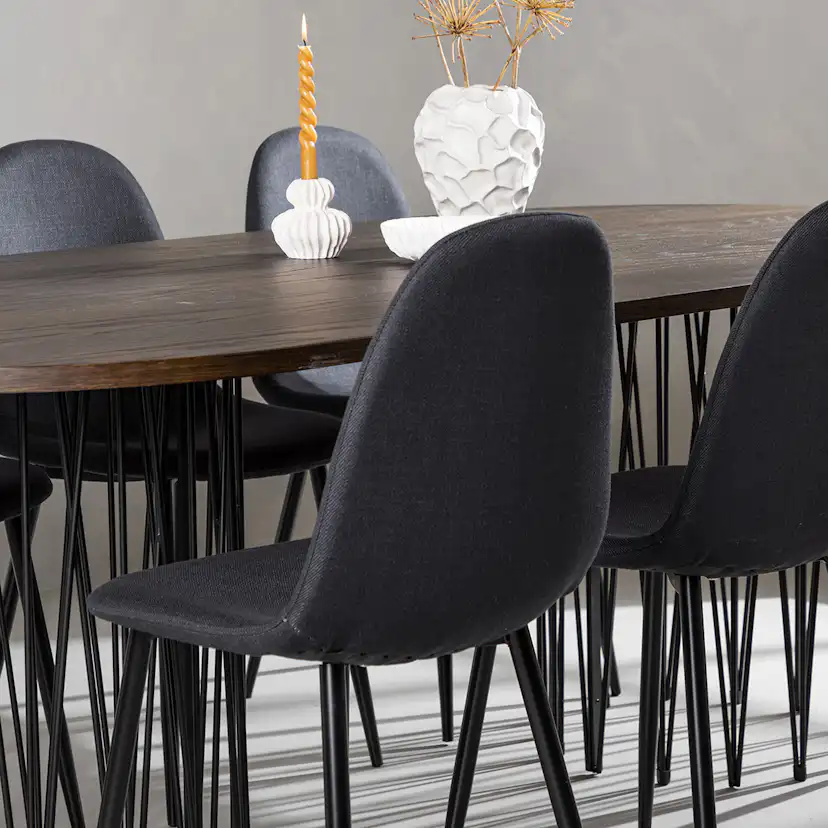 Matgrupp furniture/fashion Stone med 6 Polar Stolar
