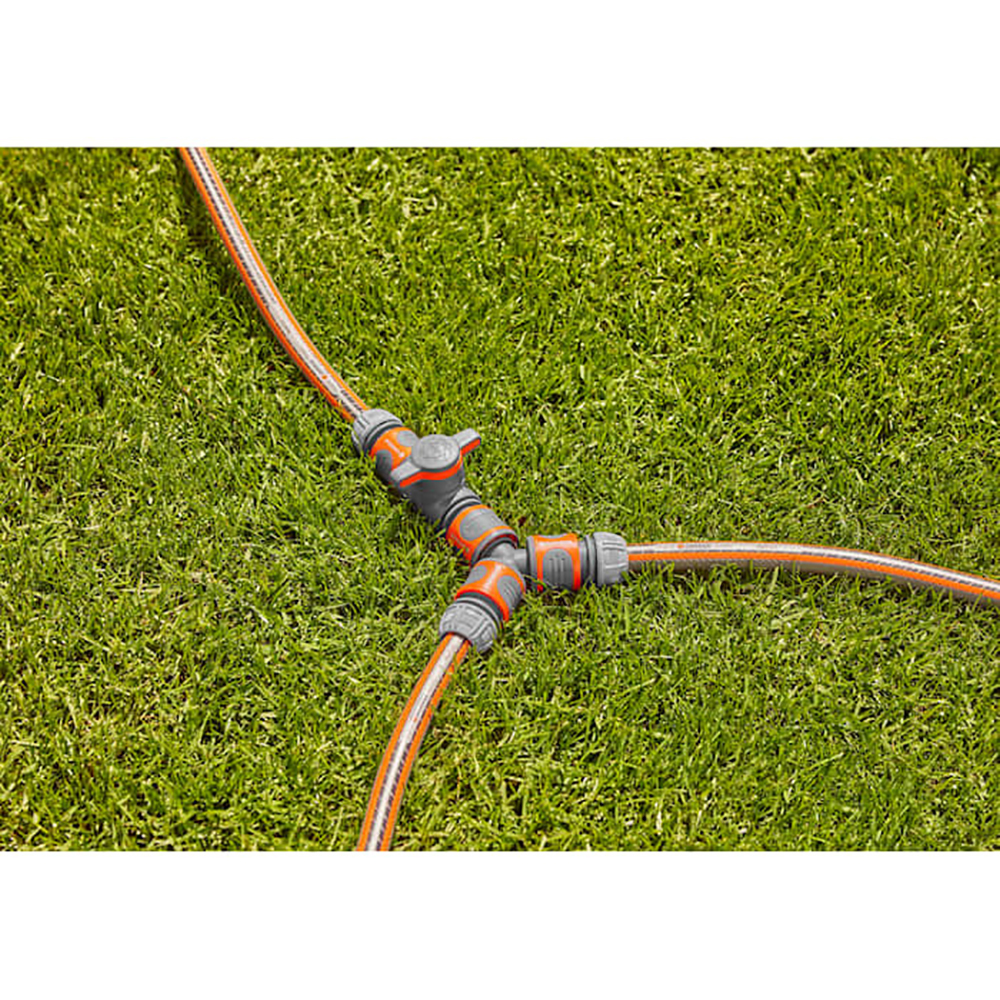 Skarv-/Snabbkontakt Gardena med Reglerventil