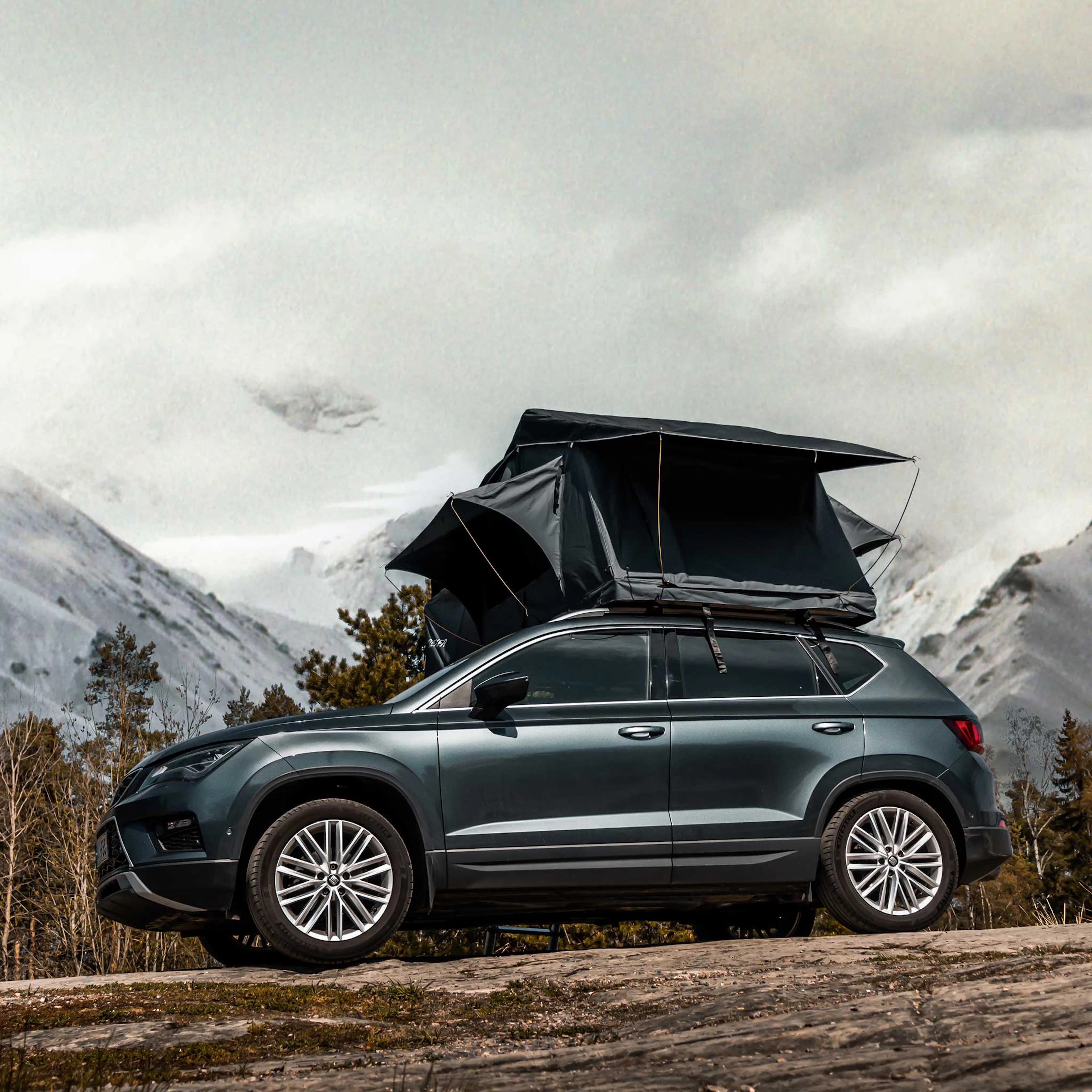 Taktält Trekker Camper M, grön Grön