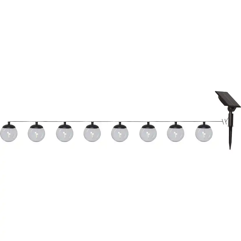 SolcellsLjusslinga Star Trading Globe 8L