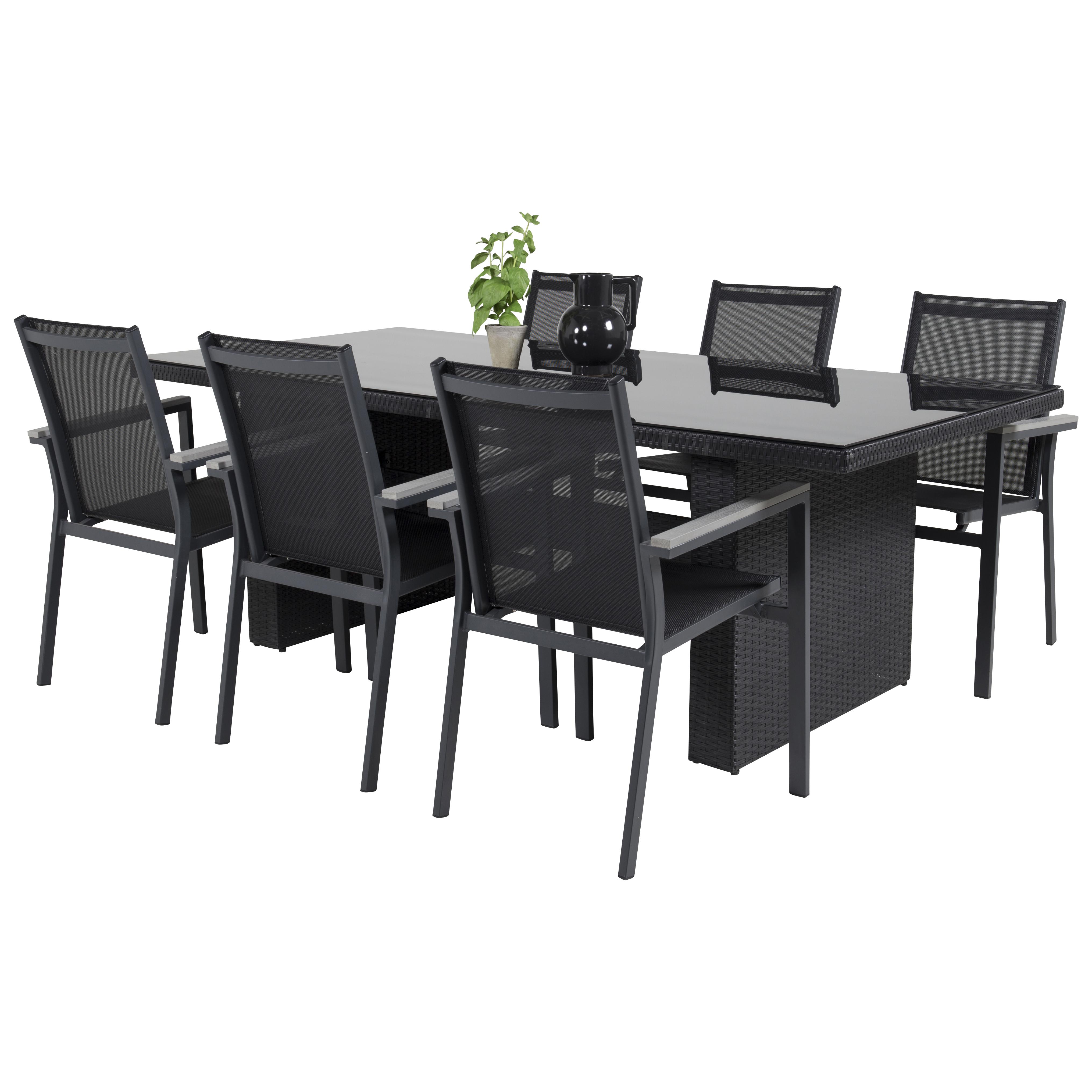Matgrupp Venture Home Pishi 200 med 6 Pincy Stolar