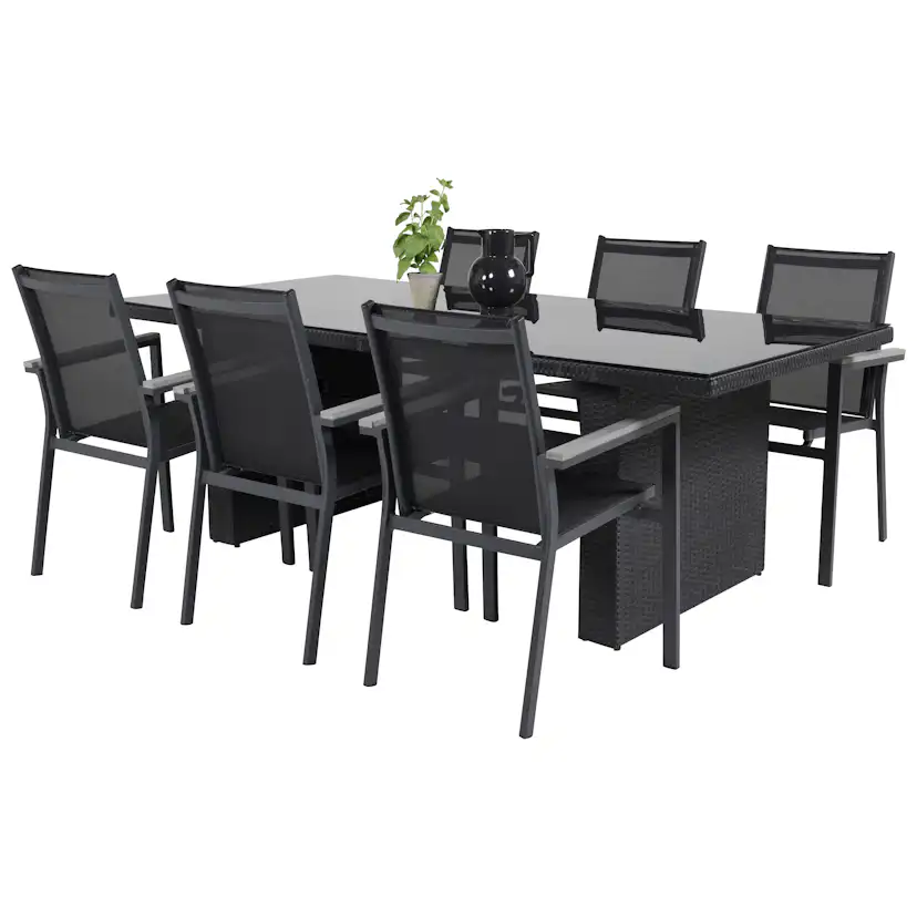 Matgrupp Venture Home Pishi 200 med 6 Pincy Stolar