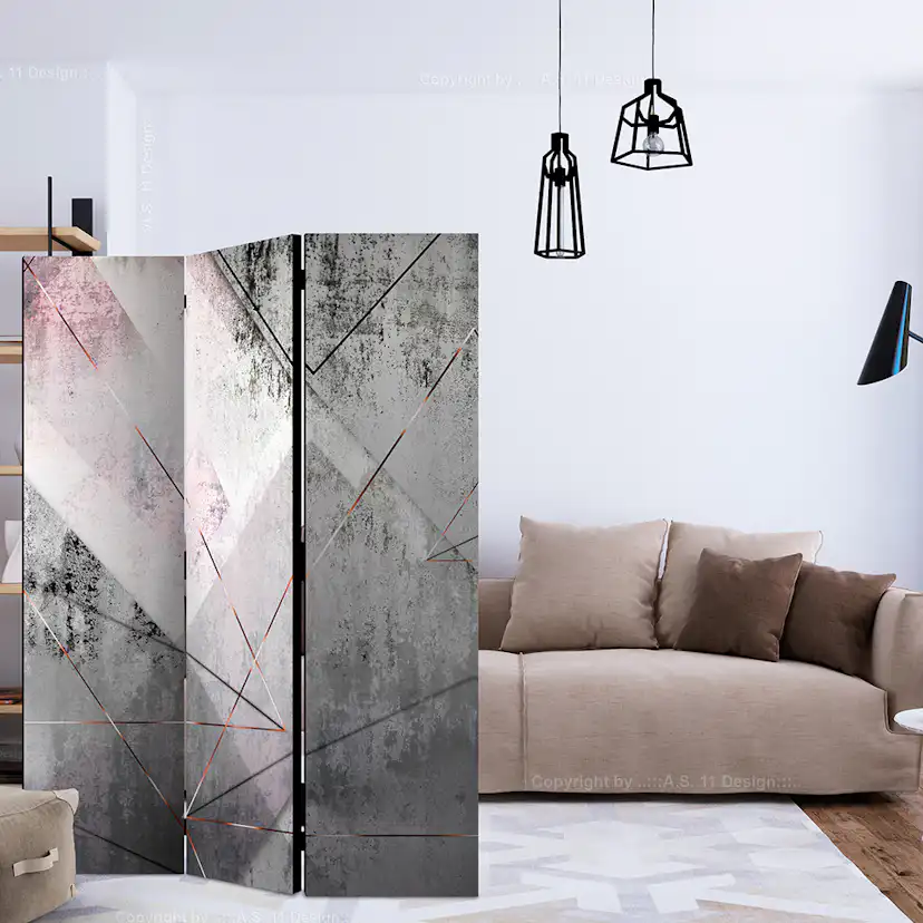 Rumsavdelare Arkiio Triangular Perspective 135x172 cm