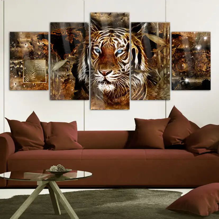 Akrylglastavla Arkiio Golden Jungle