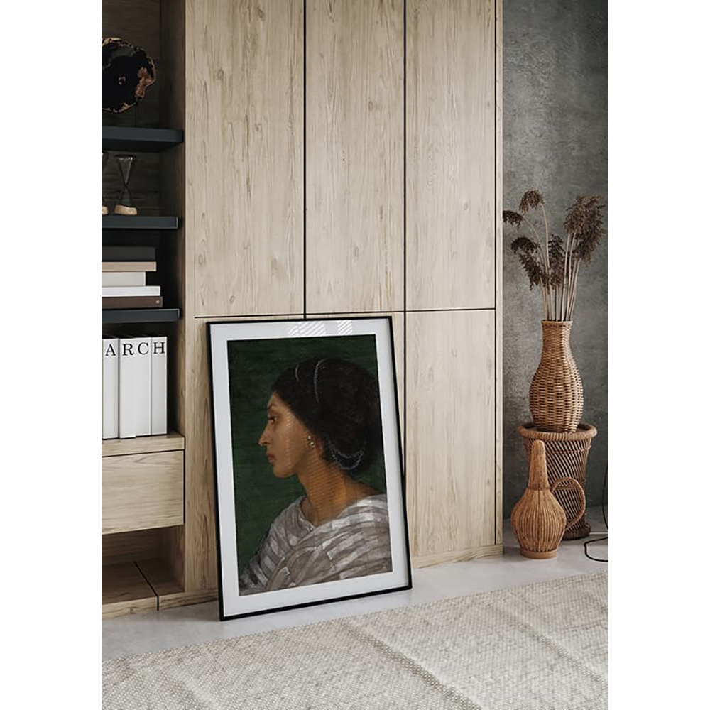 Poster Gallerix Head Of A Mulatto Woman (Mrs. Eaton) By Joanna Boyce Wells