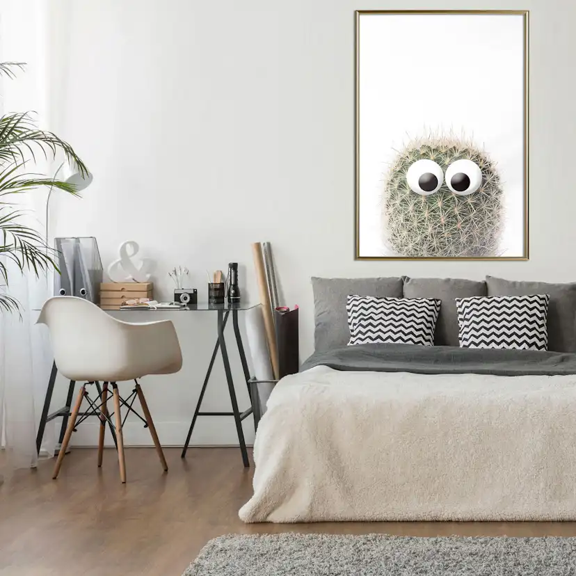Poster Artgeist Affisch Cactus With Eyes