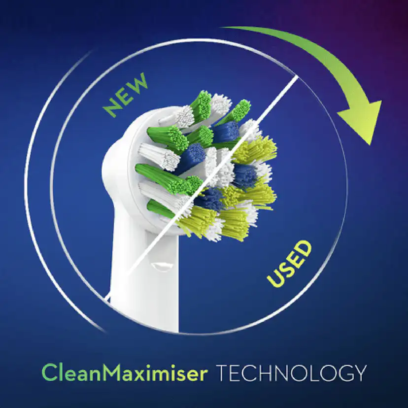 Borsthuvud Oral-B Cross Action 3+3+3 st
