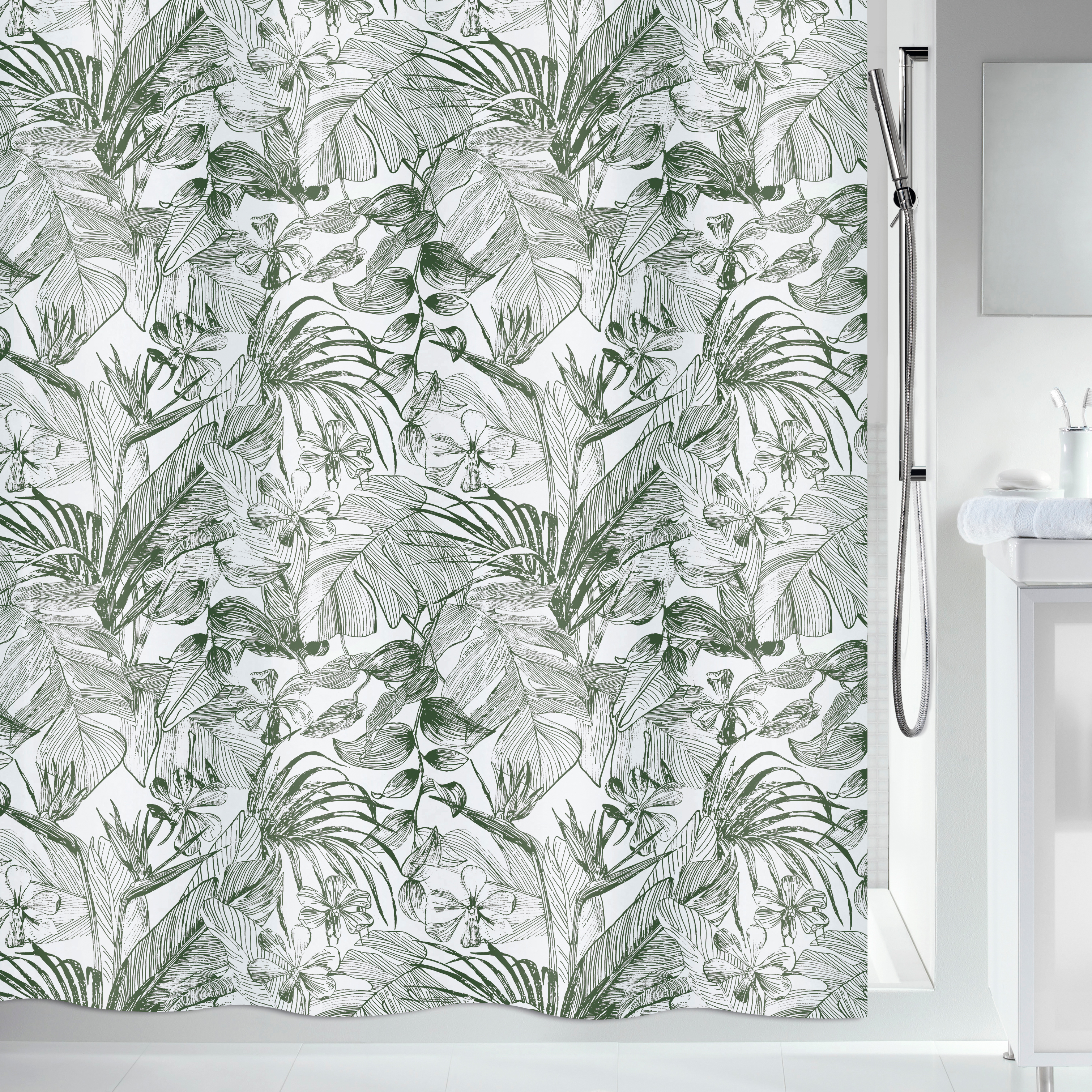 Duschdraperi Spirella Tropic 180X200