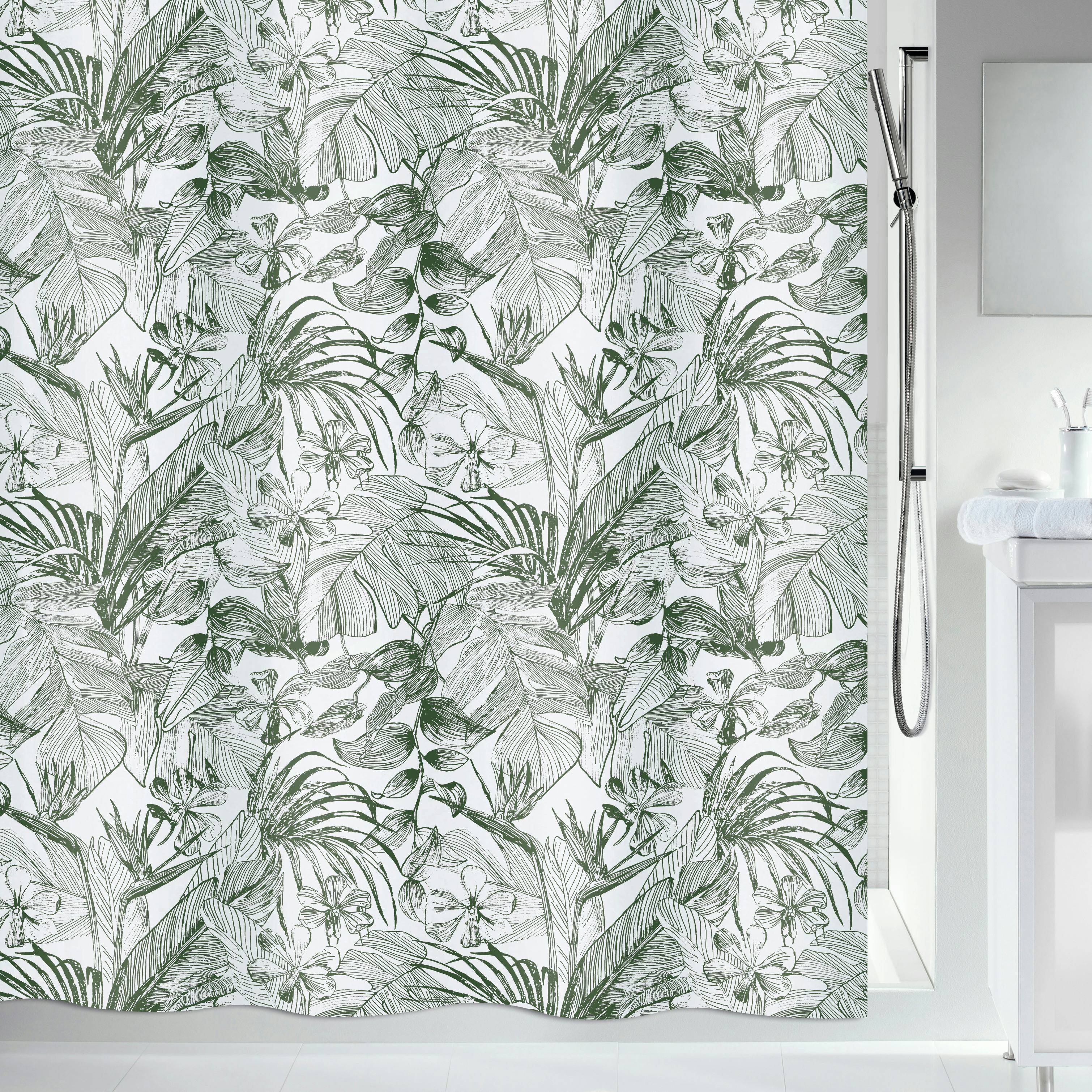 Duschdraperi Spirella Tropic 180X200