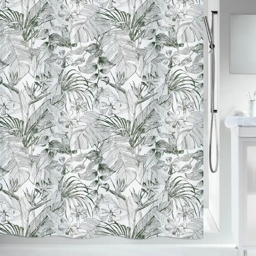 Duschdraperi Spirella Tropic 180X200