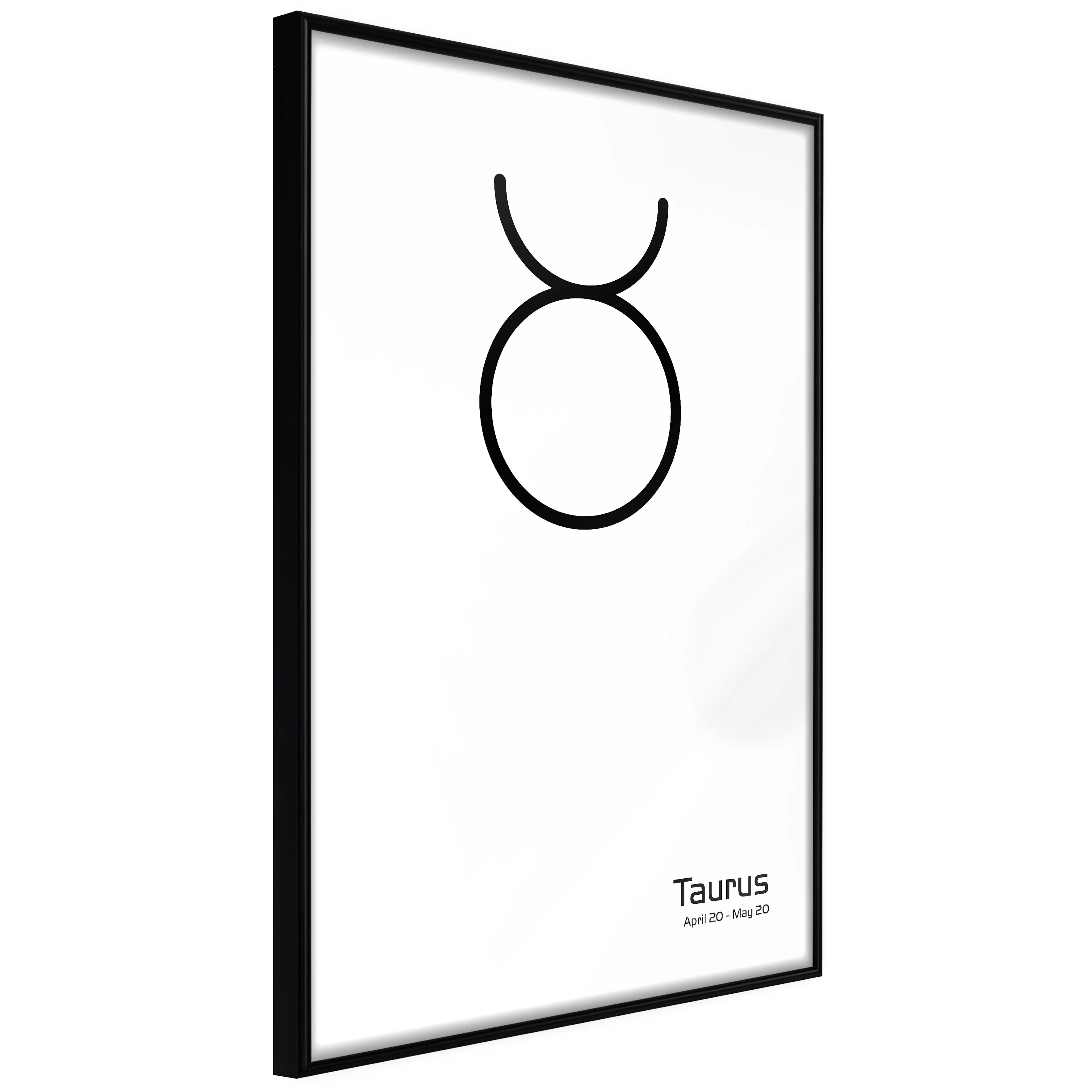 Affisch - Taurus [Poster] 40x60 Svart ram, 40x60 cm