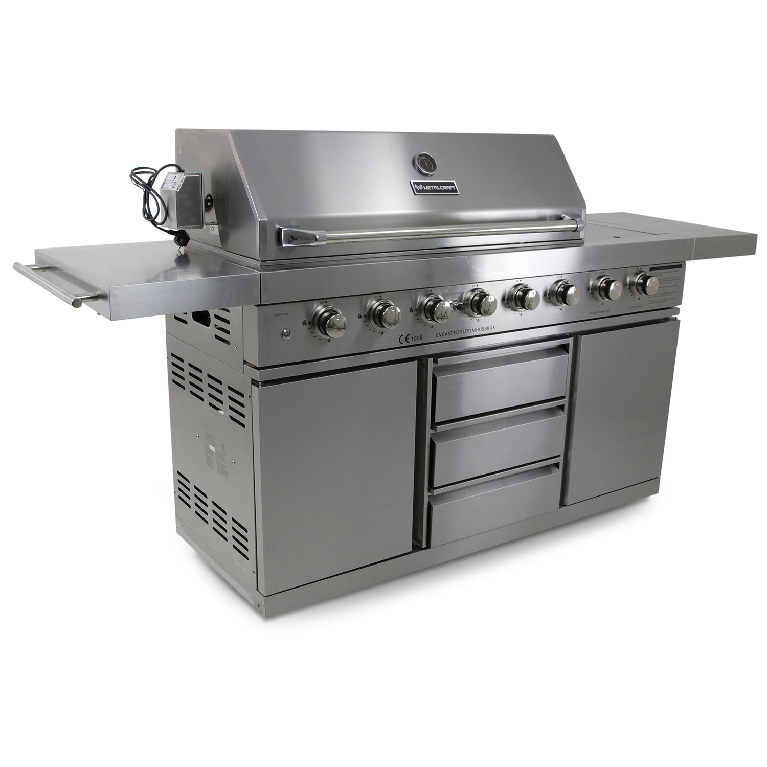 Gasolgrill Metalcraft New Orleans Blackline